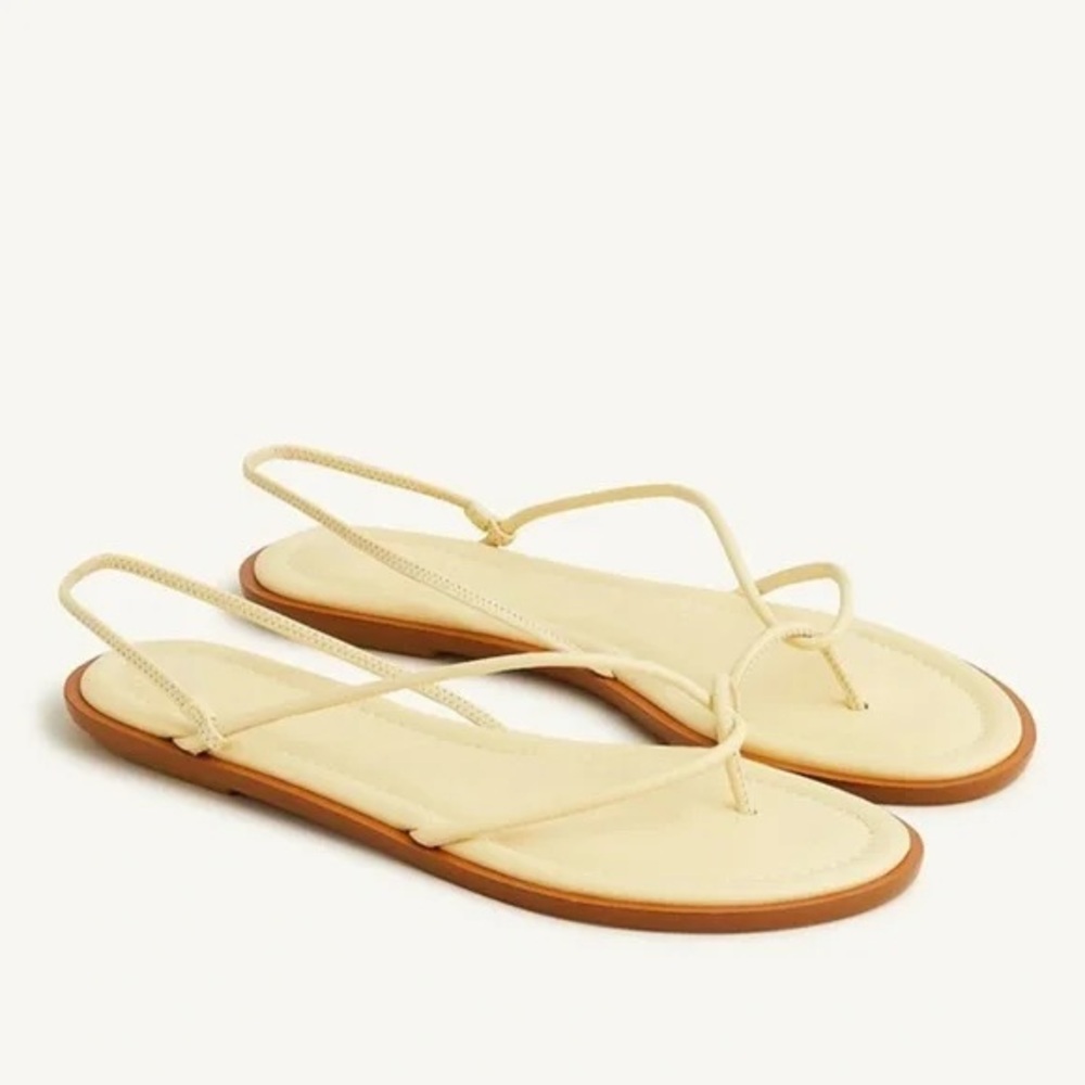 J.Crew Sorrento strappy sandals in leather 7.5